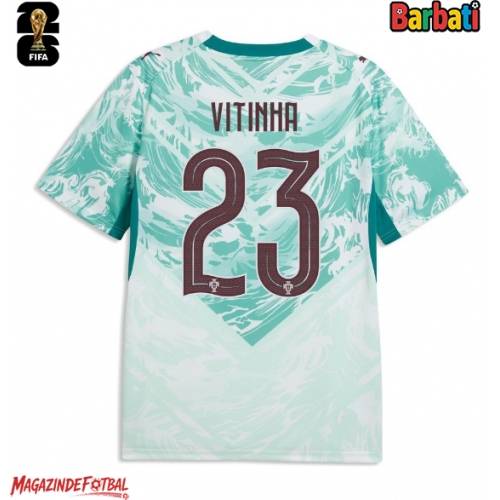 Portugalia Vitinha #23 Tricou Fotbal Replică Mondial 2026 Barbati Deplasare Portugalia Vitinha #23 Tricou Fotbal Replică Mondial 2026 Barbati Deplasare